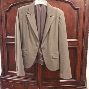 Express tan suit jacket